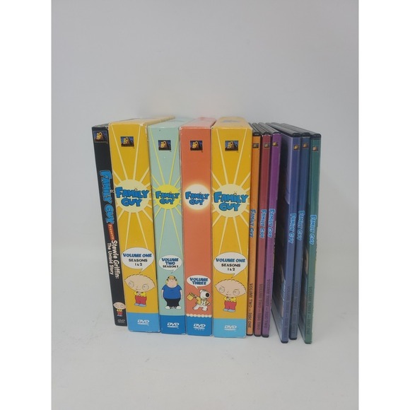Other - Family Guy Dvd Lot Seasons Volumes 1 2 3 Untold story Read